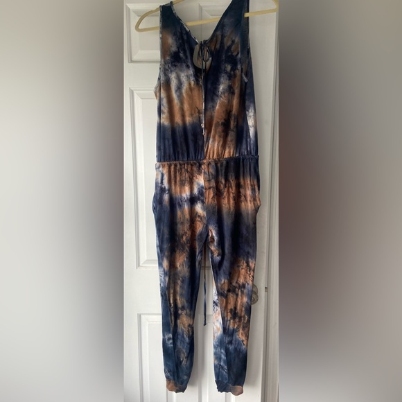White Birch Tie Dye Jumpsuit - Picture 3 of 4
